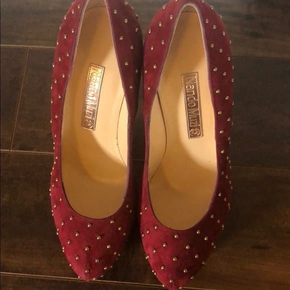 High heel suede pumps - Picture 2 of 4